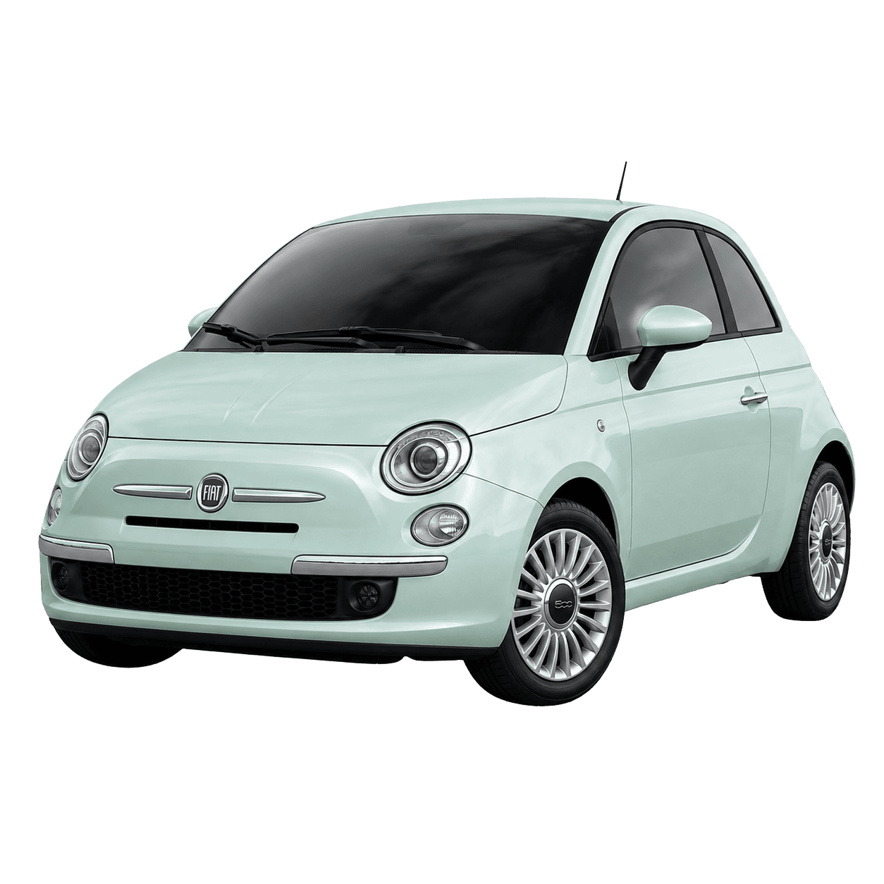 Fiat 500 compact hire car in Warrington