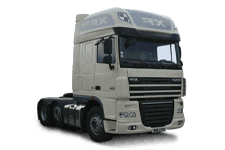 44 tonne sleeper truck for commercial hire in Warrington